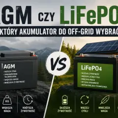 AGM vs LiFePO4: jaki akumulator do łodzi wędkarskiej? Porównanie technologii, wagi i żywotności.