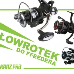 Wybierasz jaki kołowrotek do feedera? Zobacz te modele, idealne do precyzyjnego łowienia.