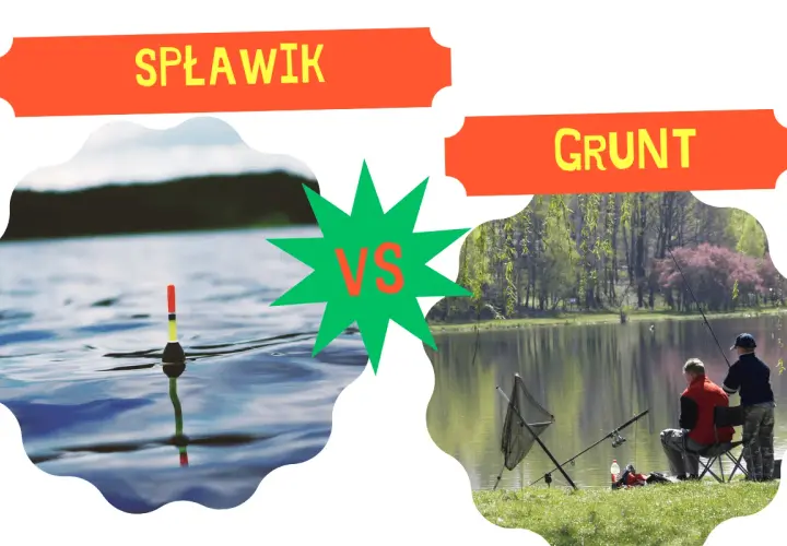 Spławik vs. grunt: jak ustawić grunt na spławik? Porównanie metod wędkowania.