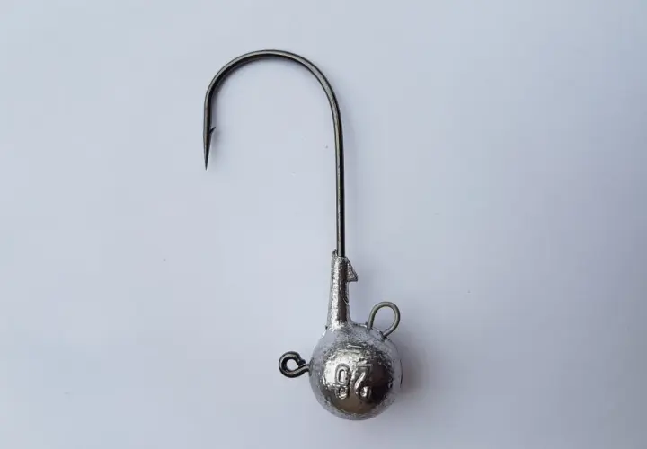 Ołówkowa główka jigowa z hakiem, idealna do gum 12 cm. Waga 28g.