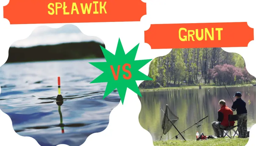 Spławik vs. grunt: jak ustawić grunt na spławik? Porównanie metod wędkowania.