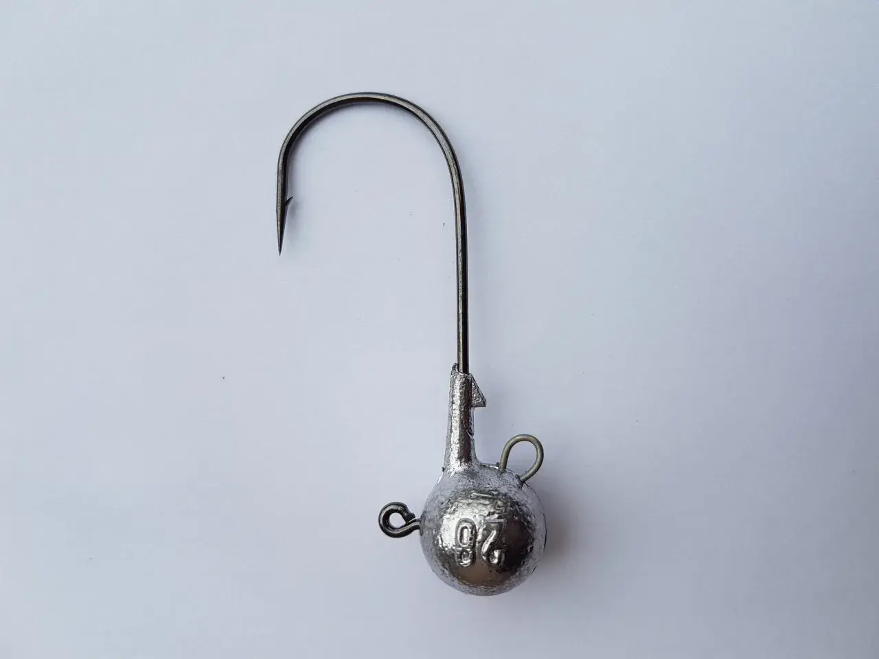 Ołówkowa główka jigowa z hakiem, idealna do gum 12 cm. Waga 28g.